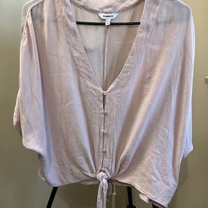 Blush pink Express shirt